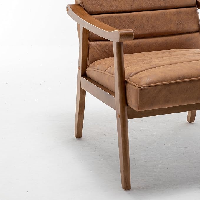 Container Furniture Direct Unique Mid Century Modern Accent Chair - Image 8
