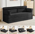 78" Boneless Couch, 5-in-1 Convertible Sofa Bed Tri Folding Mattress by HRYJ%EF%BC%9AFurnitureEssentials