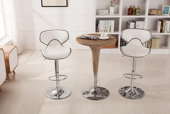 Roundhill Furniture Masaccio Cushioned Leatherette Upholstery Airlift - Image 6