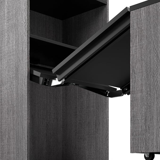 Bestar Orion Tall Storage Cabinet - Image 7