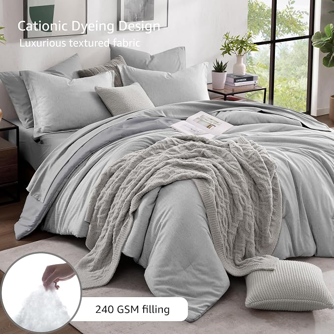 Monbix Queen Comforter Set - Image 3