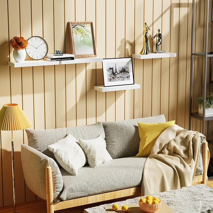Bellsal Floating Shelves for Wall, Living Room, Bathroom Storage, Book Shelf - Image 2