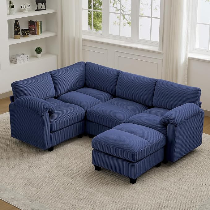 87'' U-Shaped Sectional Sofa by HATPPTO