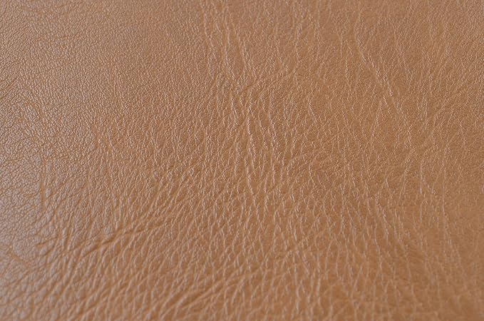 Wento Thick Half Yard Faux Leather Fabric Soft Skin Grain PU Leather - Image 5