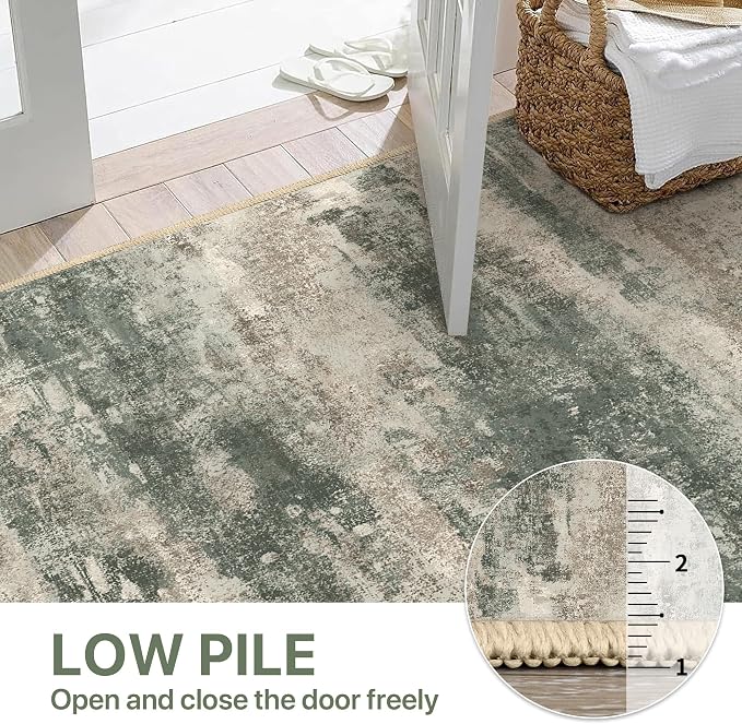 BEIMO Area Rugs 5x7 for Living Room Bedroom, Modern Abstract Machine Washable - Image 9