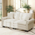 HERA'S HOUSE 73.2" Mid-Century Modern Loveseat, Oversized Sectional Couch by HERASHOUSE