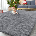 OLANLY 6x6 Area Rugs for Living Room Bedroom, Machine Washable Soft Fluffy by OLANLY