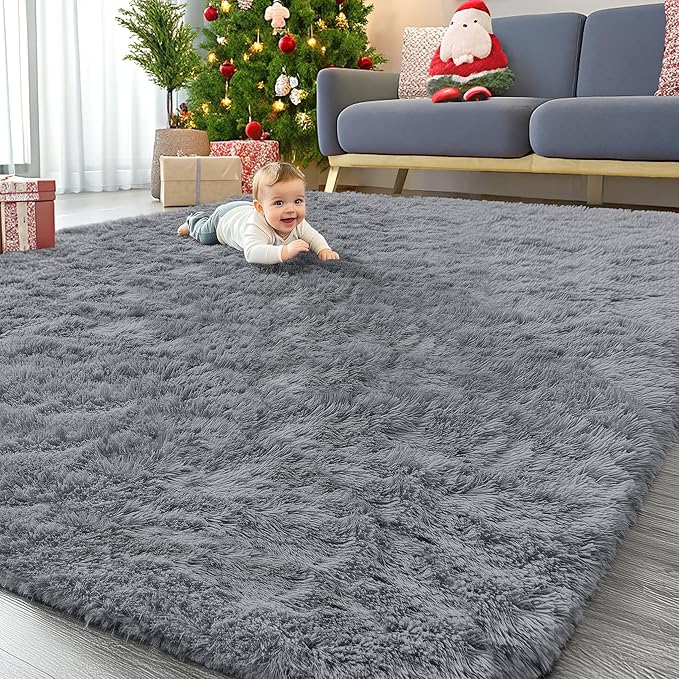 OLANLY 6x8 Machine Washable Large Area Rugs by OLANLY