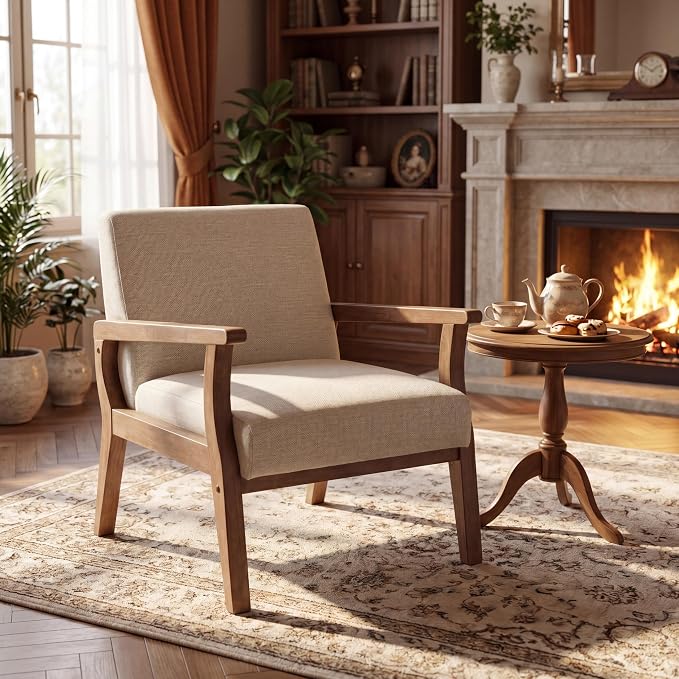 Accent Chair Mid Century Modern Armchair by ROCITY