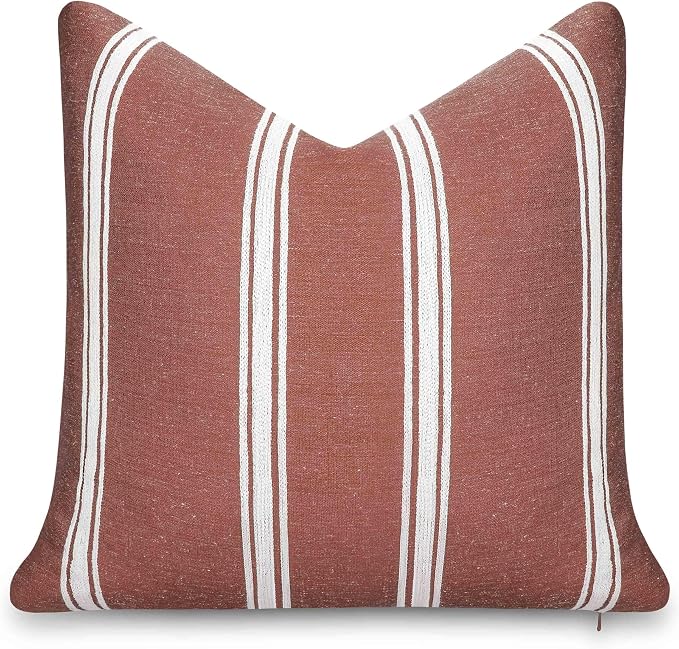 Crumbs Home Modern Farmhouse California Casual Indoor Outdoor Throw Pillow Cover by CRUMBSHOME