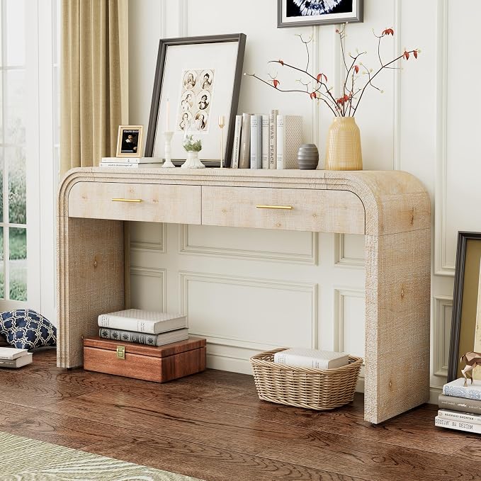 Harper & Bright Designs TREXM Unique Retro Silhouette Console Table by HarperBrightDesigns