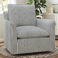 INZOY Swivel Accent Square Chair by INZOY