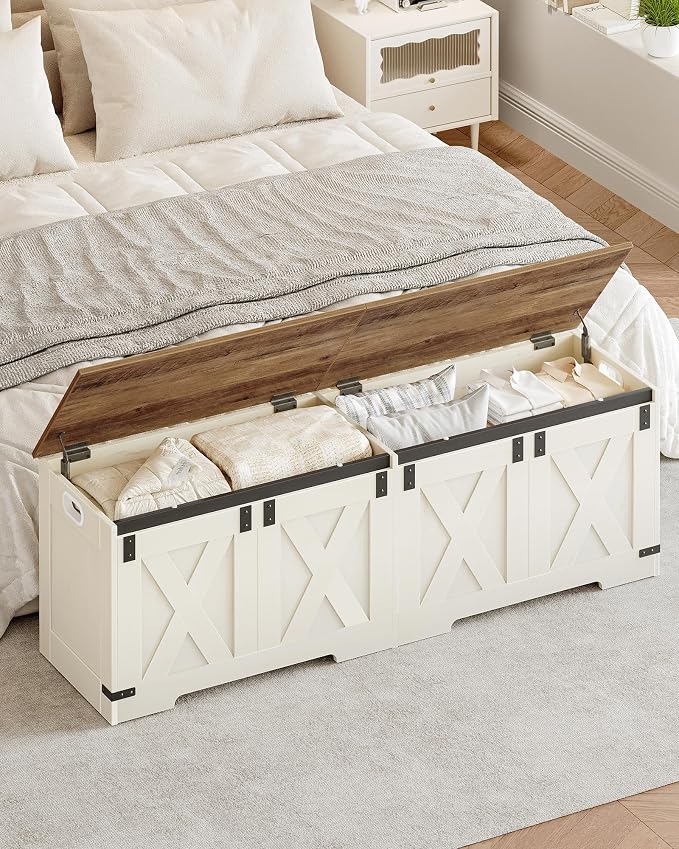 Hzuaneri 59" Storage Chest, Large Storage Trunk - Image 2