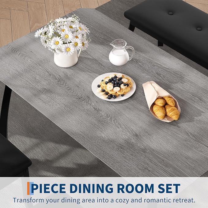 IDEALHOUSE 43'' Dining Table Set - Image 7