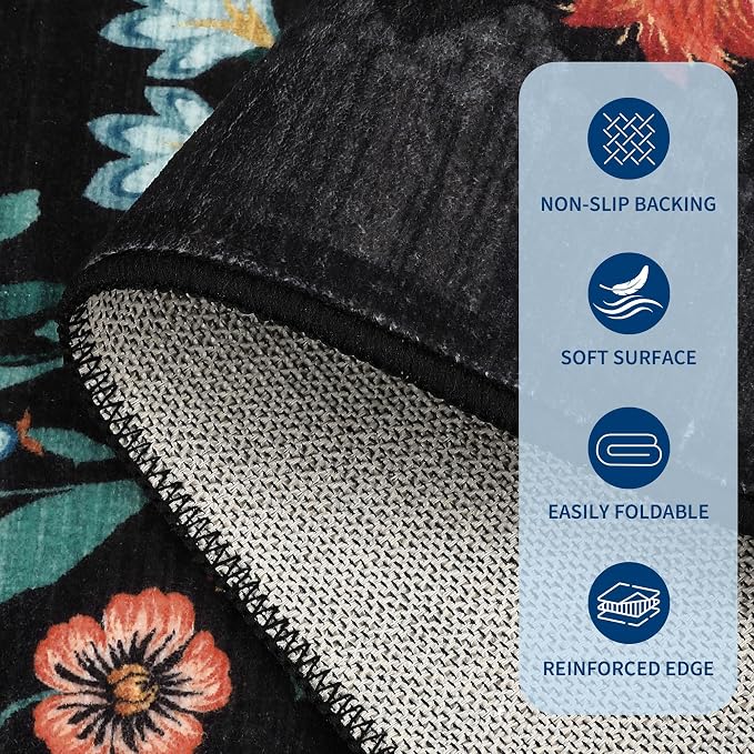 GarveeHome Washable Rug 5x7 Area Rugs - Image 6