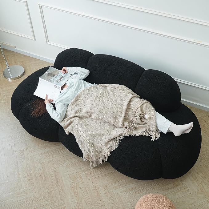 JACH Boneless Cloud Couches for Living Room Apartment, Modern Comfy Upholstered - Image 4