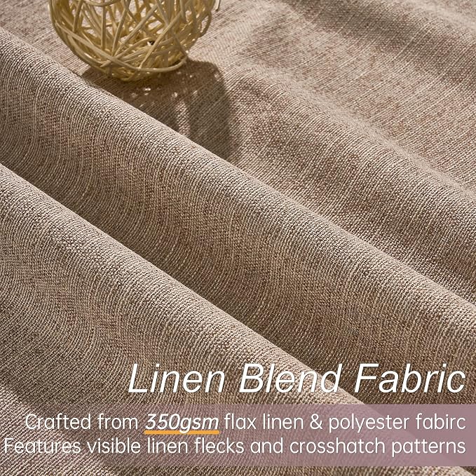 Topfinel Total Blackout Curtains 72 Inches Long 2 Panels - Image 2