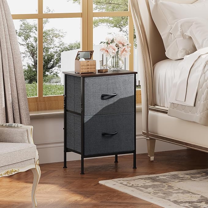 WLIVE Night Stand, Small Dresser - Image 2