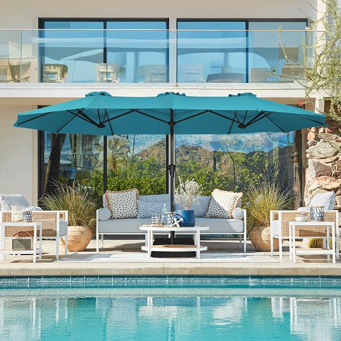 SUPERJARE 13FT Outdoor Patio Umbrella - Image 9