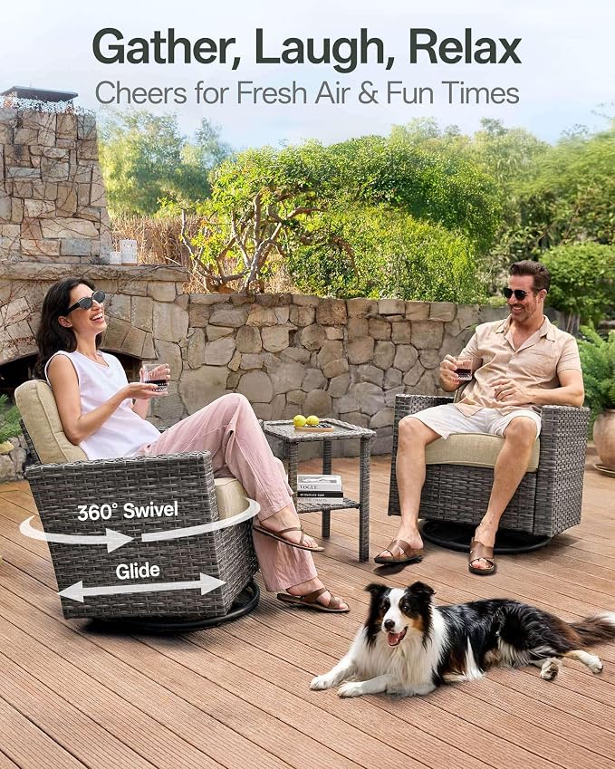 Luxury 5-Piece Patio Furniture Set - Image 2