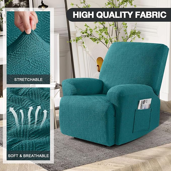 Timeles Recliner Covers Extra Wide Recliner Chair Cover Reclining Sofa - Image 2