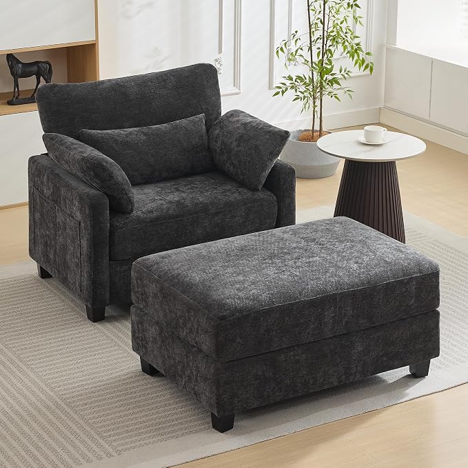 WUTUTUEE 57.5" Oversized Chaise Lounge - Image 8