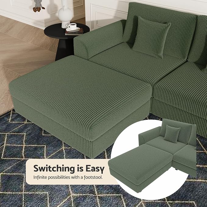 Oversized Modular Sectional Sofa - Image 8