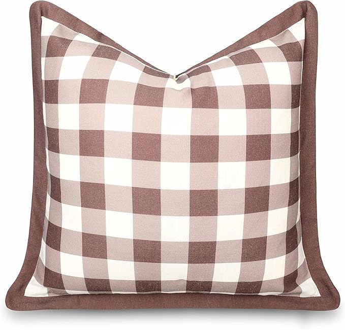 Crumbs Home Modern Farmhouse California Casual Indoor Outdoor Throw Pillow Cover by CRUMBSHOME