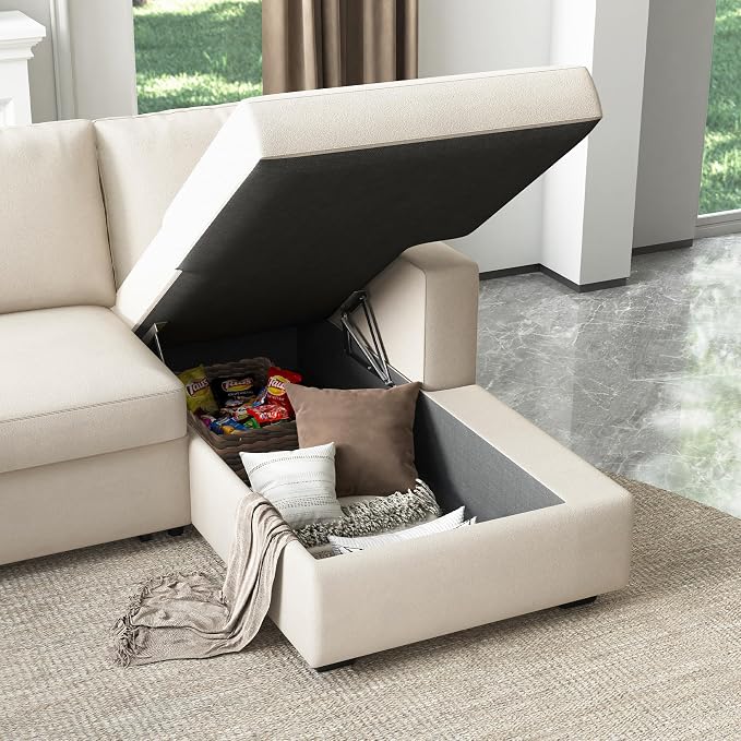 HONBAY Sectional Sleeper Sofa - Image 4
