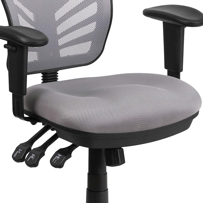 Flash Furniture Nicholas Mid-Back Swivel Office and Gaming Chair, Ergonomic - Image 9