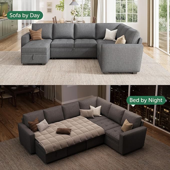 HONBAY Modular Sectional Sleeper Sofa - Image 3