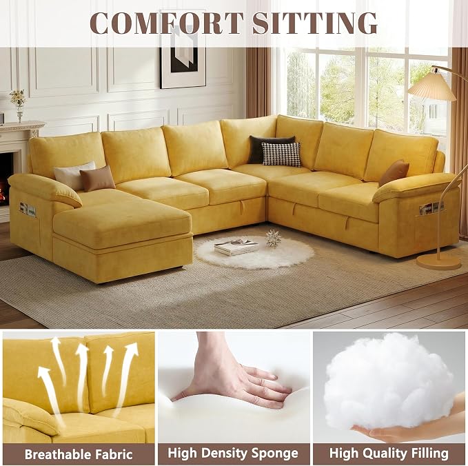 108 Inch Modular Sectional Sofa - Image 5