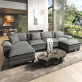 HERA'S HOUSE 158" Modular Sectional Sofa, Oversized U Shaped Couches by HERASHOUSE