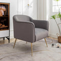 Container Furniture Direct Contemporary Velvet Accent Chairs by ContainerDirect