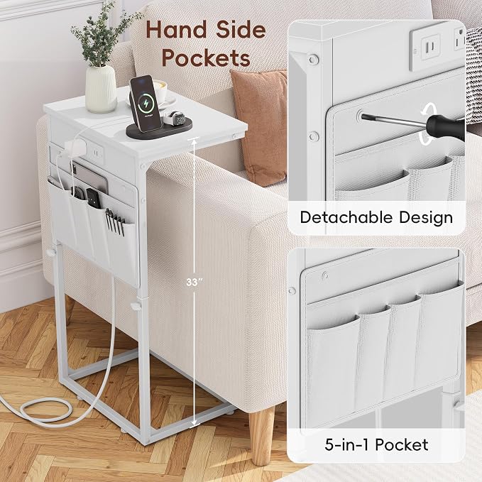 Vagusicc C Shaped End Table - Image 6