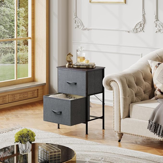WLIVE Night Stand, Small Dresser - Image 8