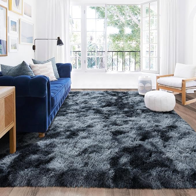 Rugs for Living Room 5x7, Soft Shaggy Modern Shag Area Rug for Bedroom - Image 2