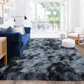 Rugs for Living Room 6x9, Soft Shaggy Modern Shag Area Rug for Bedroom by Quntue