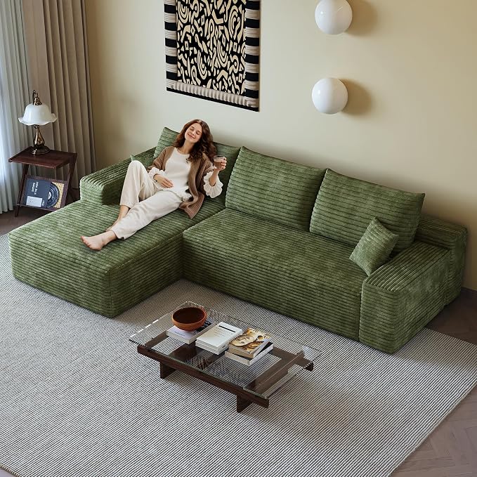 AUGOP 108" Sectional Couches for Living Room Modern Modular Sofa - Image 4