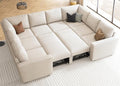 HONBAY Sleeper Sectional Couch by HONBAY