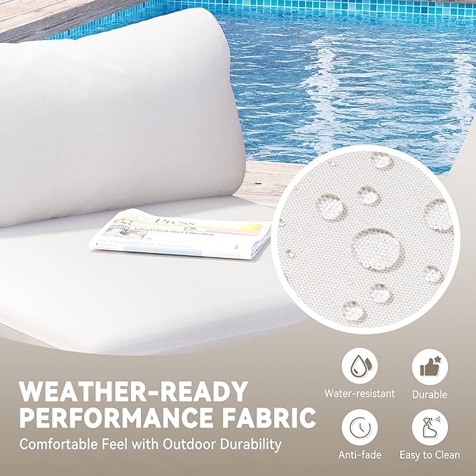 Crestlive Products Outdoor Patio Furniture Set, 6 Seater Modular Oversized - Image 6