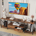 GYIIYUO TV Stand with Fabric Drawers by GYIIYUO
