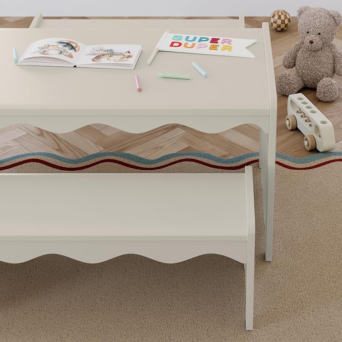 Storkcraft Casablanca Montessori Indoor Kids Table & Bench Set – Premium Kids - Image 2