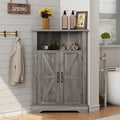 Smuxee Bathroom Corner Storage Cabinet, Farmhouse Floor Corner Cabinet by Smuxee