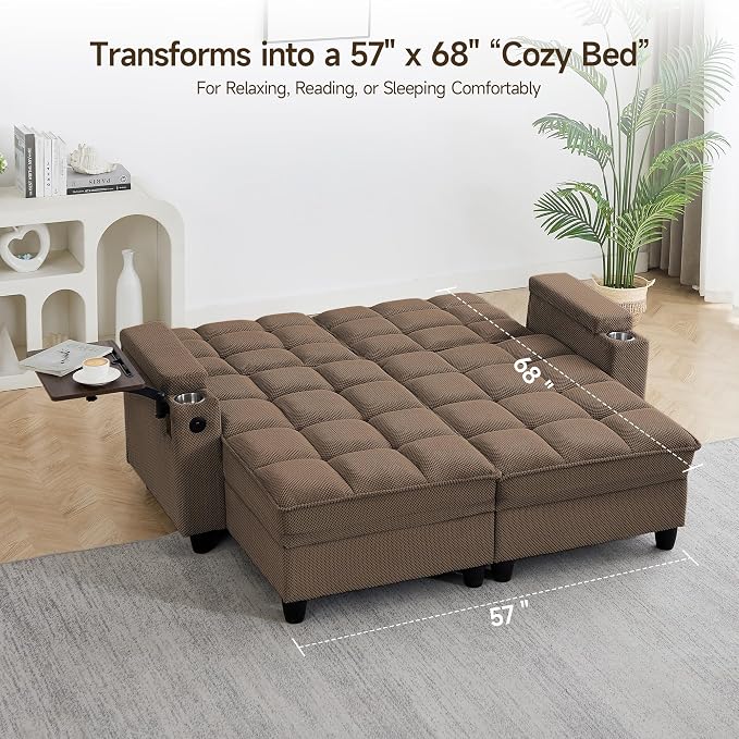 oaaktu 70.9'' Double Chaise Lounge - Image 3