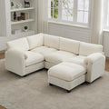 87'' U-Shaped Sectional Sofa by HATPPTO