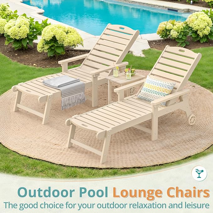 LUE BONA Outdoor Lounge Chair Set - Image 2