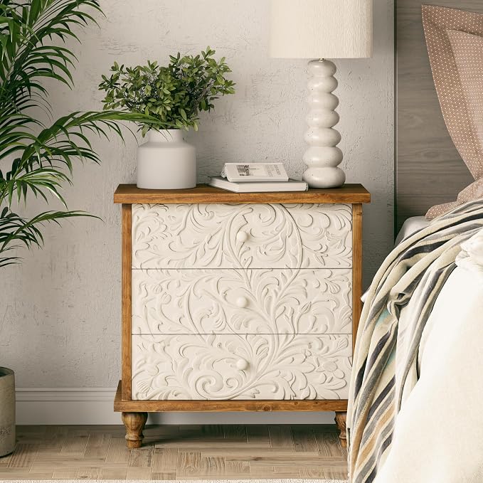 3 Drawer Farmhouse Dresser x 2P - Image 7