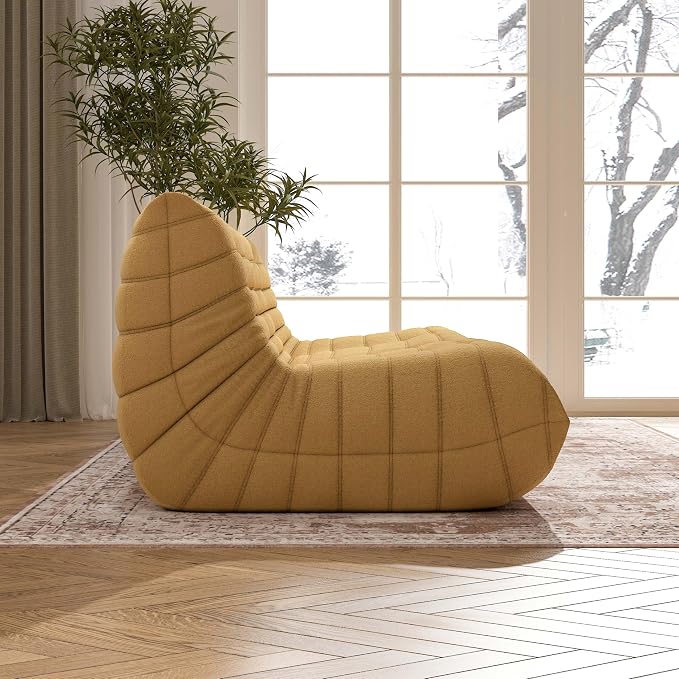 YVDNHP Big Bean Bag Chairs for Adults, 3 Seater Large Bean Bag Chair Sofa - Image 7