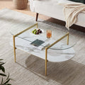 LumFurn Oval Coffee Table, Mid-Century Modern Design, L41 x W21 x H17 inch by LumFurn